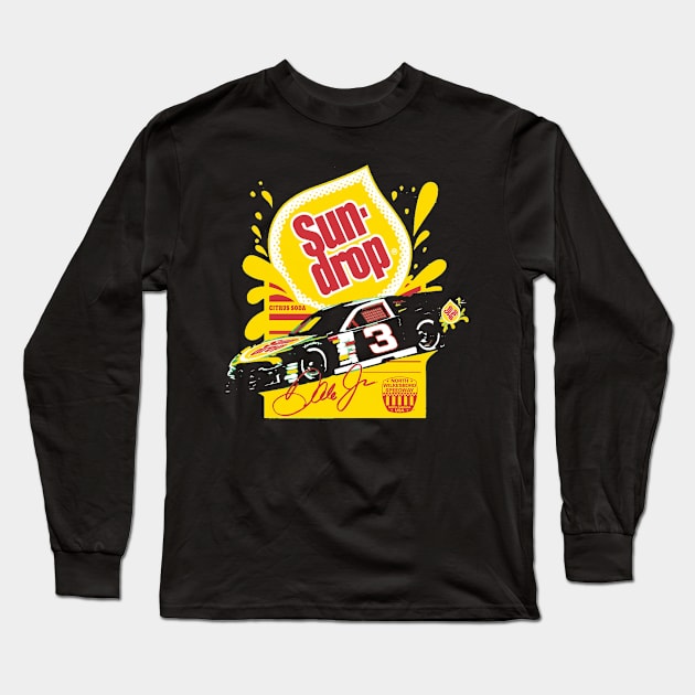 Dale Earnhardt Jr. Sun Drop Long Sleeve T-Shirt by art.Hamdan